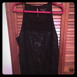 🎄WORN ONCE🎄 EUC Lane Bryant Sequin Tank Top!!